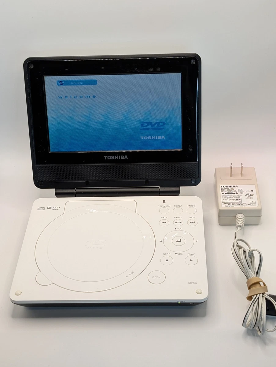 White DVD & Blu-ray Players 5.0-7.9 in Screen for sale | eBay