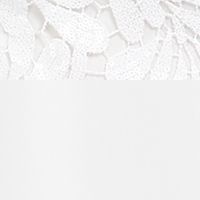 ADRIANNA PAPELL Womens Ivory Hidden Zipper  Lined A-Line Dress 4 - Picture 4 of 11