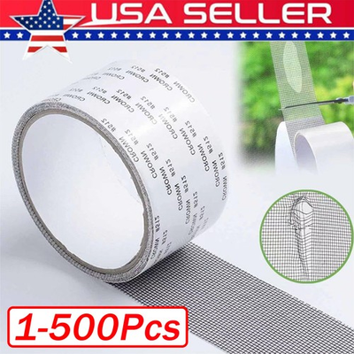 #ad Screen Patch Repair Kit Window Repair Tape Fiberglass Covering Mesh Tool 5*200cm $730.80