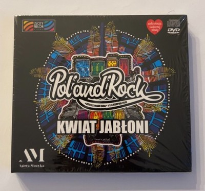 Kwiat Jabłoni Pol'and'Rock 2019 CD+DVD NOWY live koncert FOLIA