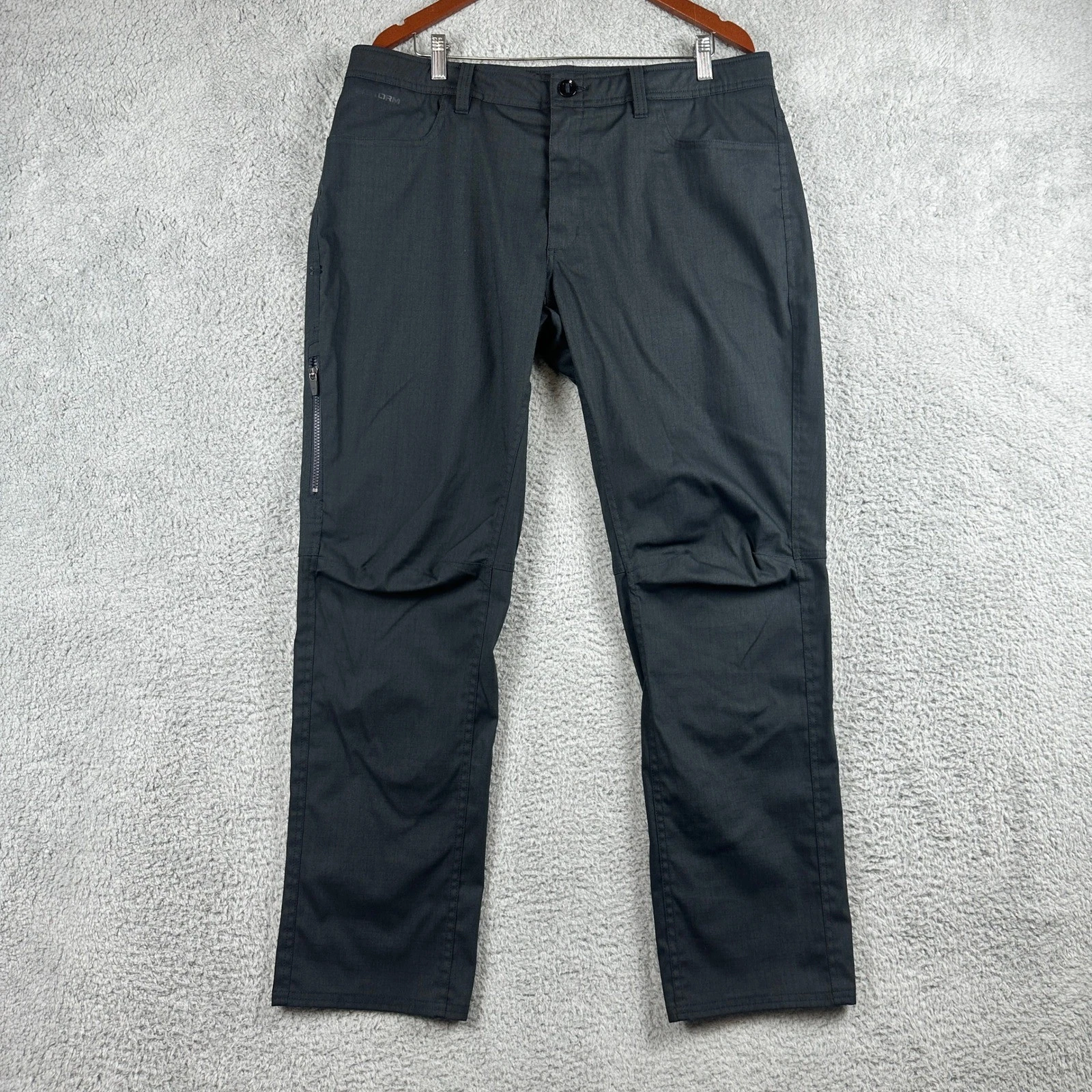 Under Armour Storm Enduro Tactical Pants Mens 38x32 Black Loose Ripstop Utility