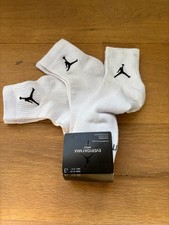 Nike Jordan EVERYDAY MAX ANKLE Men Socks White 3 pairs - Large