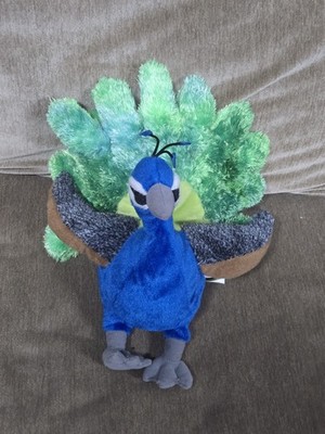 Wild Republic Cuddlekins Peacock Plush 12''