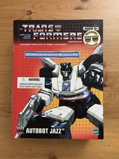 Transformers G1 Autobot Jazz 2003 Commemorative Reissue Series Complete In Box