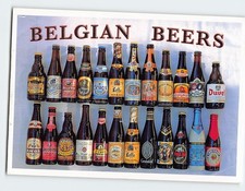 Postcard Belgian Beers