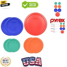 2 7202-PC Green, 2 7200-PC Orange, 2 7201-PC Cobalt Blue, 1 7402-PC Red Food ...