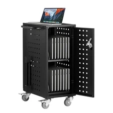 Uimoso Charging Cart Mobile Locking Charging Cart 16 Devices for Laptop & Tablet