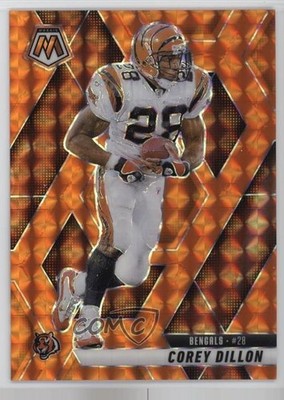 2025 Panini Mosaic Orange Mosaic Prizm 154/199 Corey Dillon #158 1oj3