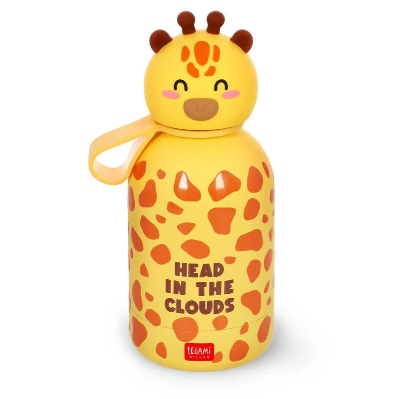 BORRACCIA TERMICA 310 ML.  GIRAFFE LEGAMI
