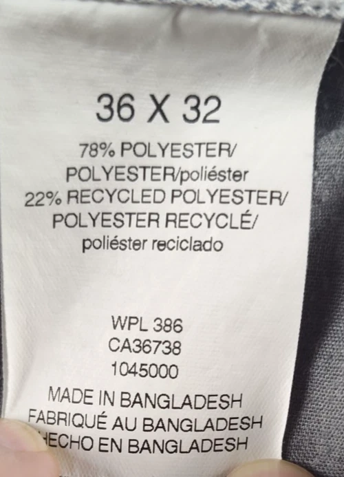 Pantalones de vestir Haggar Premium cómodos para hombre 36x32 tostados delanteros planos elásticos RN40330 Foto 2 de 4