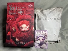 Skullpanda You Found Me Plush Pendant Confirmed Ratty Bear Popmart Authentic