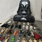 Vintage Kenner Star Wars Action Figures 1978-1984 - Lot Of 37 w/ Storage
