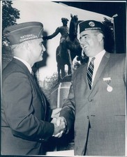 1967 Photo Charles Flaherty Jr Cambridge MA American Legion John Davis Military
