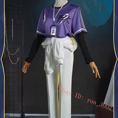 Identity V Blk Team Embalmer Aesop Carl Cosplay Clothing Set Coat Shirt Pants