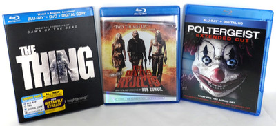 The Thing 1982 Blu Ray DVD and two bonus Blu Rays