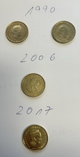 Sammlerm&uuml;nzen 4 St&uuml;ck "20 Kronen Danmark Margarethe II" 2x 1990, 2006, 2017