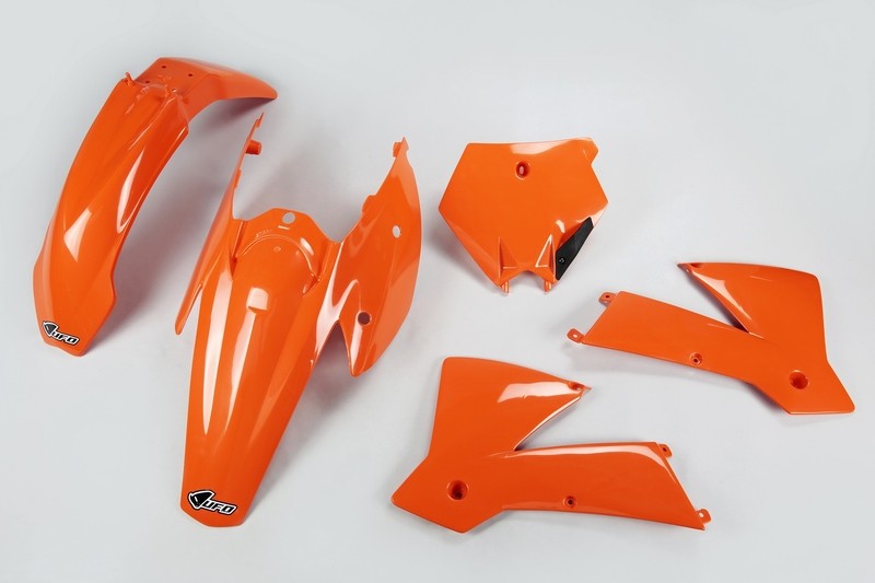 Kit plastique OVNI orange pour moto KTM SX EXC de 2020 à 2023