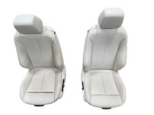 18 19 20 Bmw 230i M240i F22 Oyster White Kccx Sport Front Seat Left Right A0.08