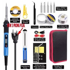 80W Electric Soldering Iron Welding Gun Tool Kit Solder Wire Desoldering Pump