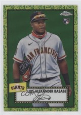 2021 Topps Chrome Platinum Anniversary 9/99 Luis Basabe Alexander #86 0pa7