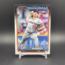 Hunter Harvey 2024 Topps Update Series Baseball #US101 Washington Nationals