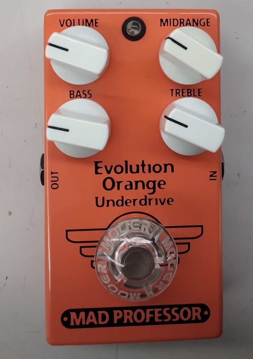 MAD PROFESSOR EVOLUTION ORANGE UNDERDRIVE Effects Pedal | eBay
