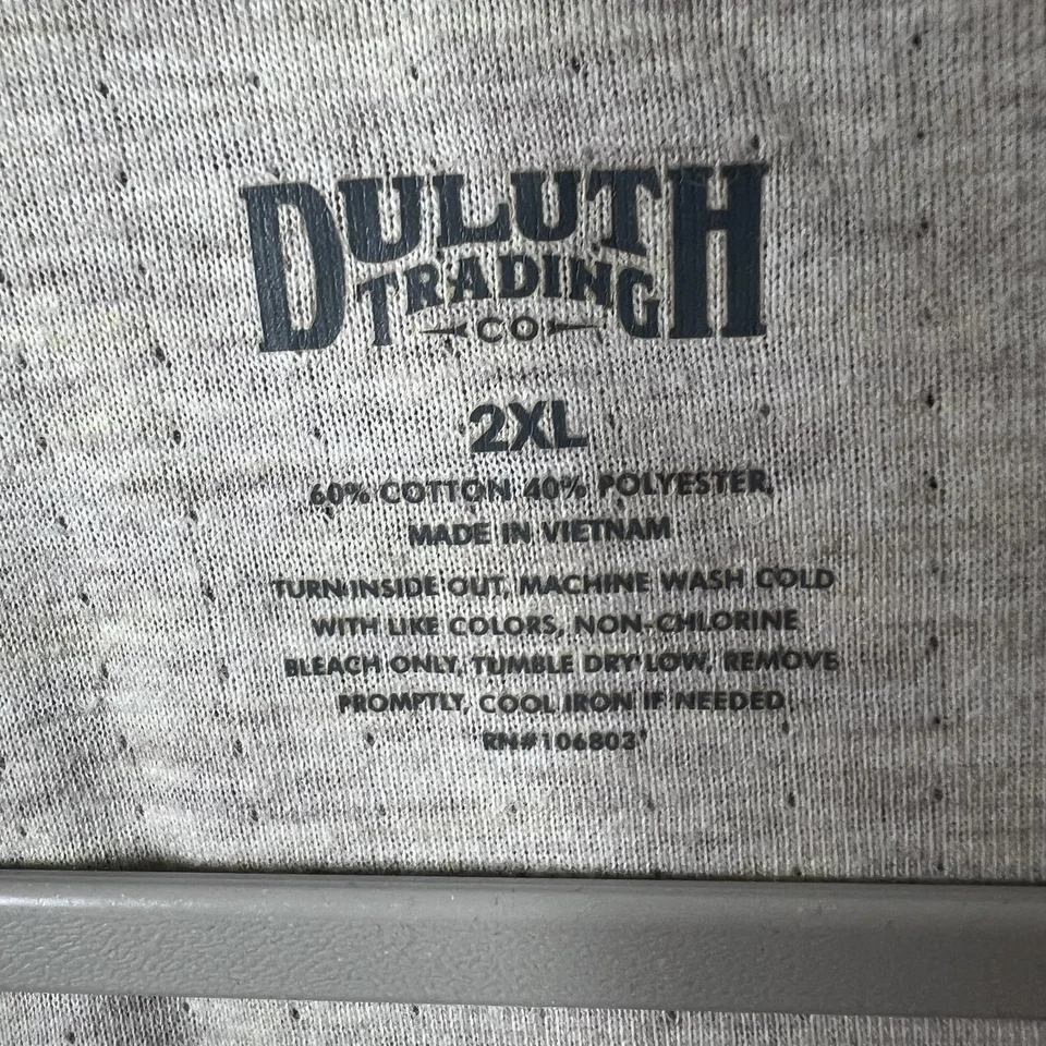 Camisa Duluth Trading Co para mujer 2XL verde oliva Henley popover manga con lengüeta enrollable Foto 4 de 4