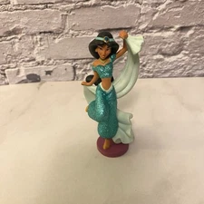 Disney's Aladdin Princess Jasmine Cake Topper Figurine 3.5" Pre-owned