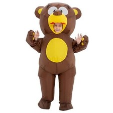 Inflatable Costumes for Kids,Blow Up Bear Suit,Full Body Halloween 10-12YRS