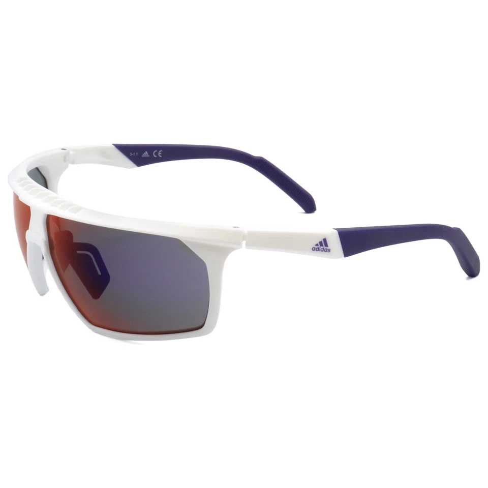 Adidas Sport Man 70mm White Sunglasses SP0030-21Z-70