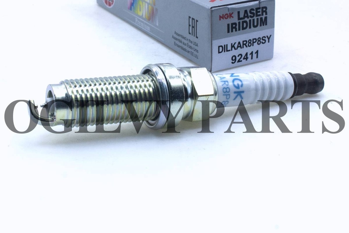 4x NGK DILKAR8P8SY 92411 Iridium Platinum Spark Plug For Honda