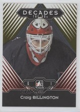 2013-14 ITG Decades 1990s Gold /30 Craig Billington #43 av1