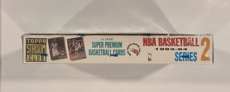 1993-94 Topps Stadium Club Series 2 Sealed Box Jordan Beam Team Chase 24 Packs - Image 3 of 4