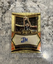 Rayah Marshall 2025 Panini WNBA Select 1/1 Gold Vinyl Rookie Auto Sun SSP #SG-RM