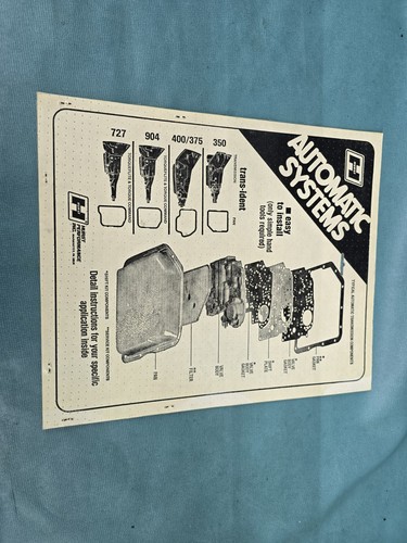 NEW HURST TURBO 400 375 HYDRAMATIC TRANSMISSION SHIFT IMPROVER KIT CHEVY OLDS - Picture 4 of 7