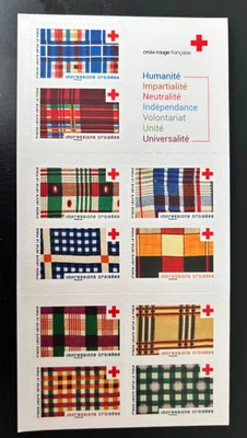 Carnet Timbre Adhésif France 2022 BC2123 Croix Rouge " Impressions Croisées " - Photo 1/2