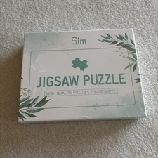 Sim High Quality Wooden Jigsaw Puzzle Forest Spring 500 Pieces Unopened Box