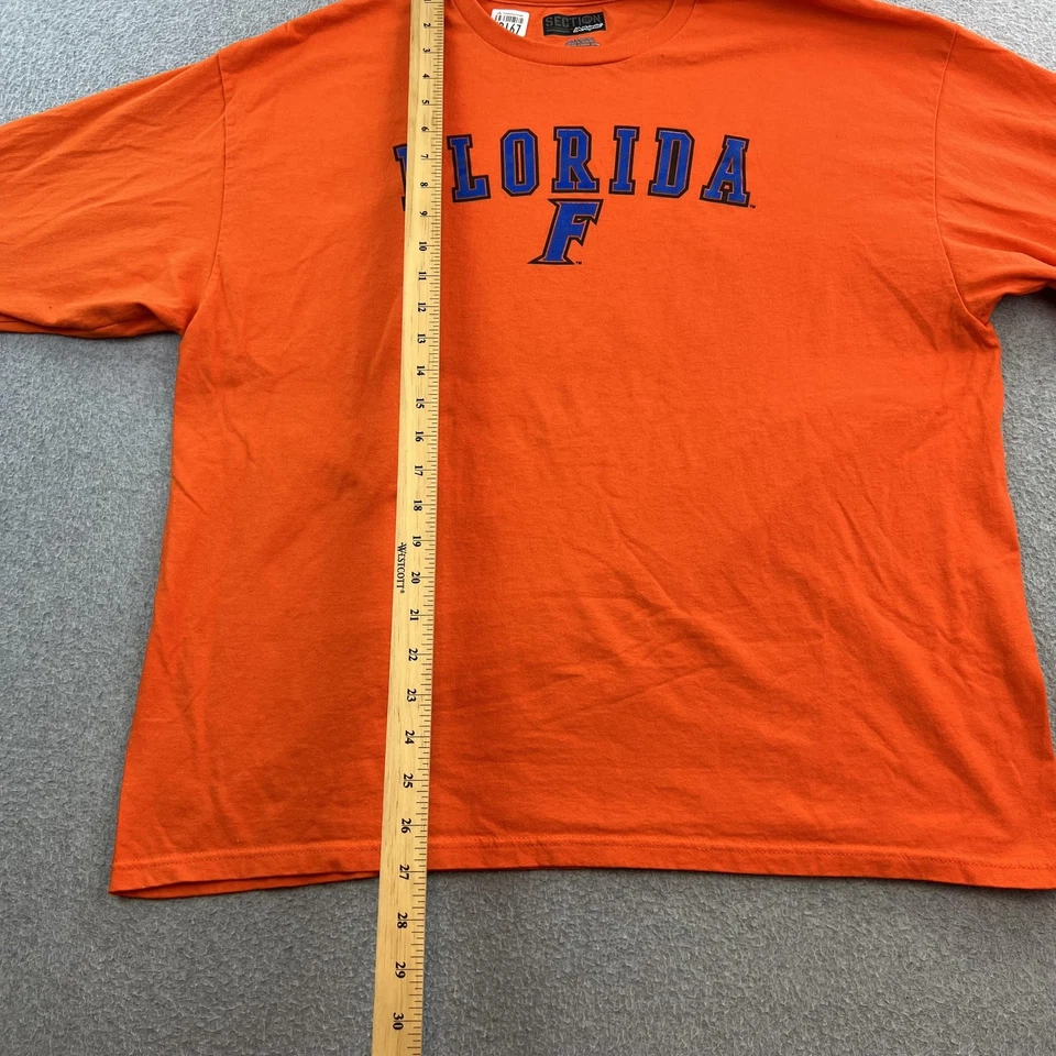 Florida Gators Shirt Mens XL NCAA Football Long Sleeve College Majestic - Image 3 of 4