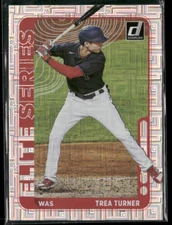 2021 Panini Donruss - Elite Series Vector #ES8 Trea Turner