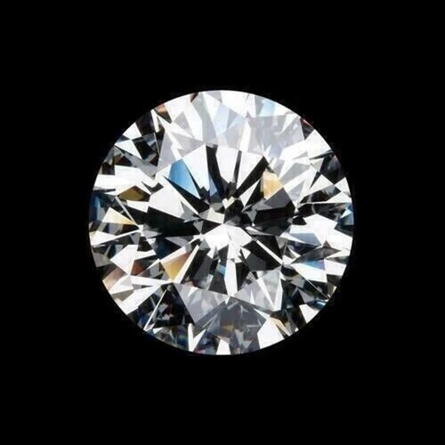 Flawless 10 Ct Round Cut Diamond D Color VVS1 Lab Grown Certified CVD Clarity - Picture 8 of 10