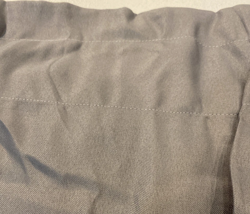 Revestimientos Ventanas 2 Varillas Bolsillo Cortinas Paneles Gris Multicolor Foto 4 de 4