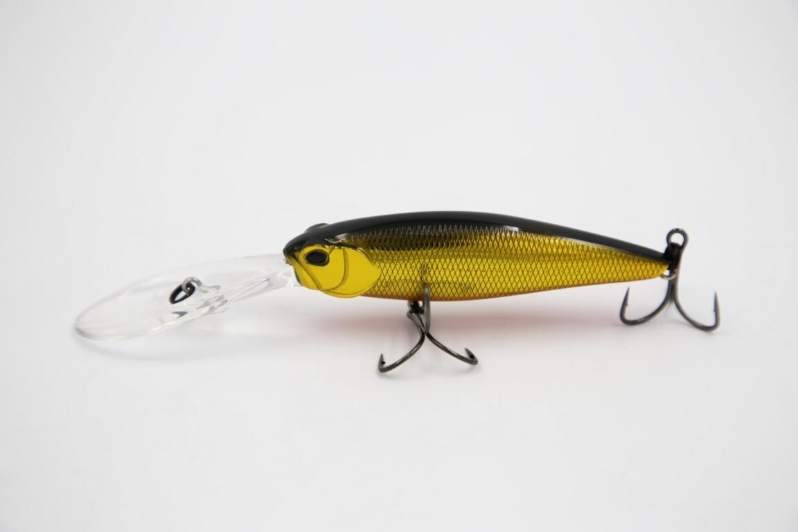 Воблер Mostal Super Diver 8,0 см / 13,9 г Хром-золото Tieftauchwobbler