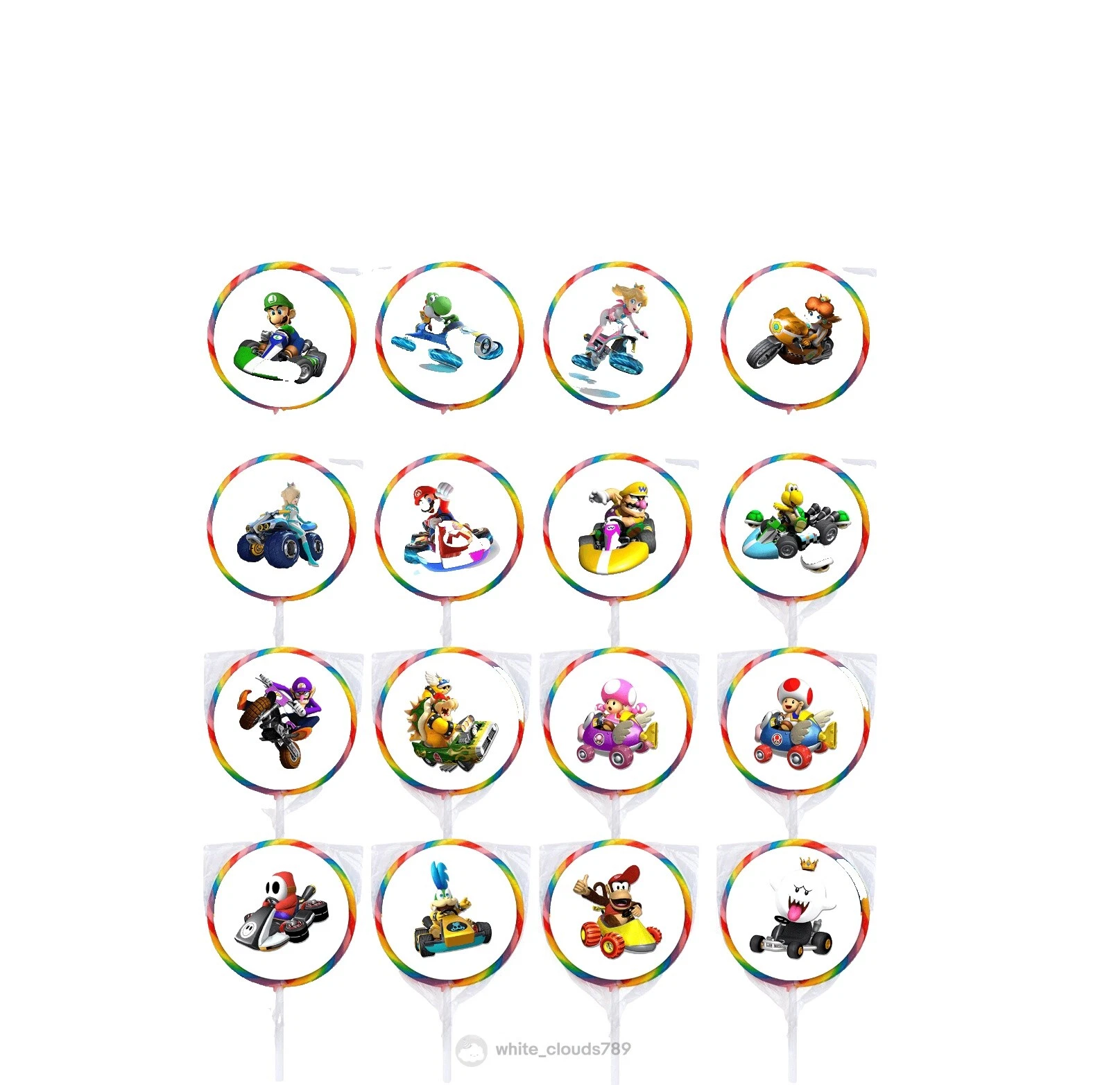 Calcomanías del Partido de los videojuegos Rellenos