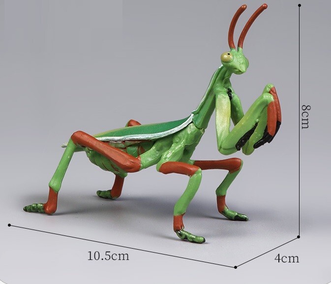 Praying Mantis Insect Animal Toy PVC Action Figure Doll Kids Toys
