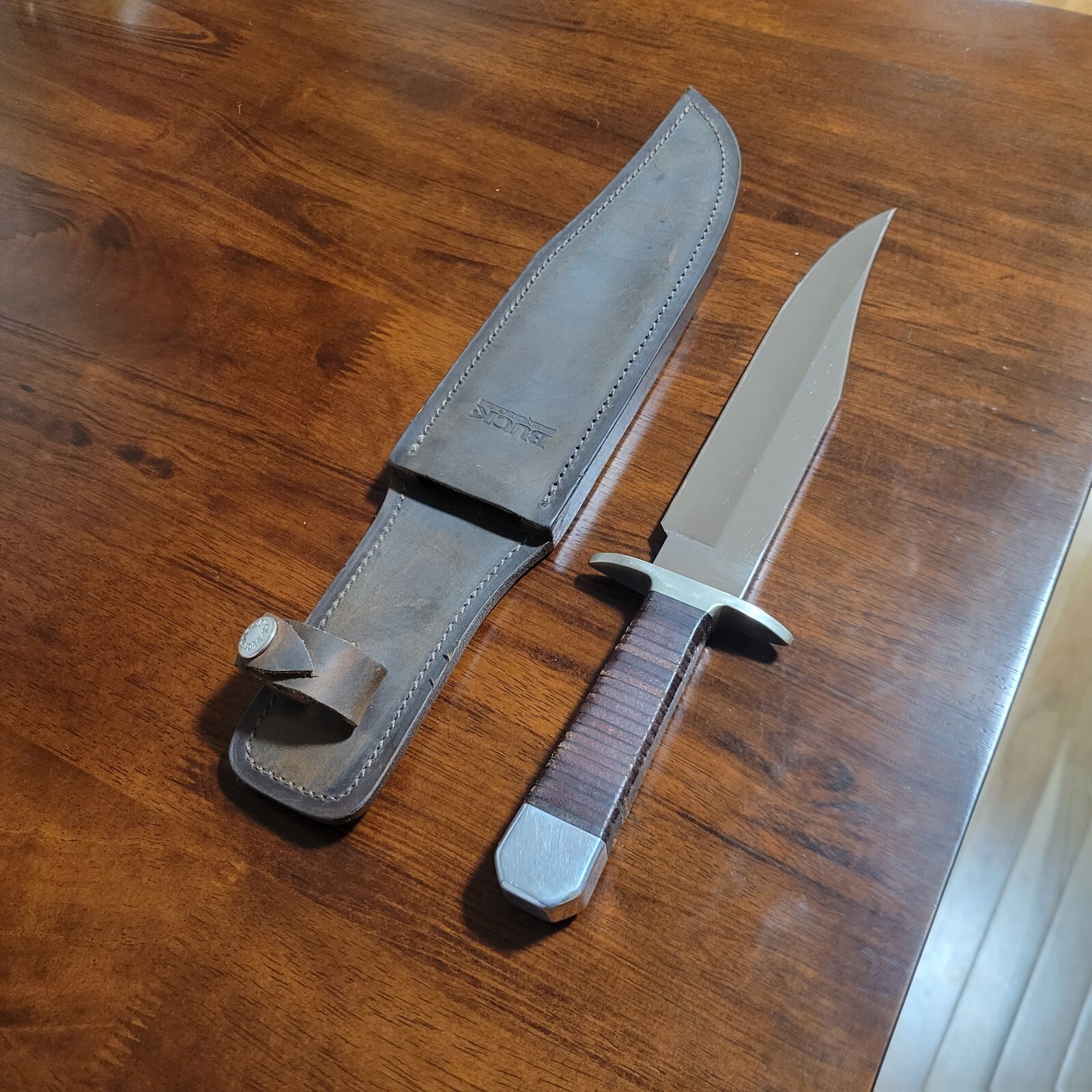 Buck Fixed Blade Knife Custom USA eBay