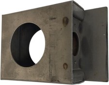 Steel Gate / Door Lockbox, 2-3/8 Backset, Sin...