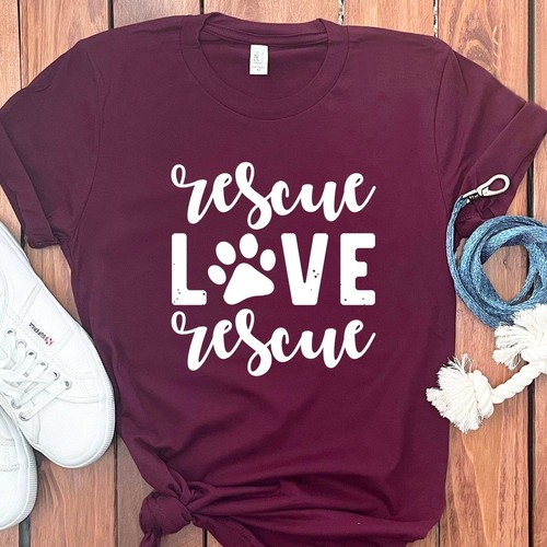 RESCUE LOVE T-SHIRT - Picture 38 of 49