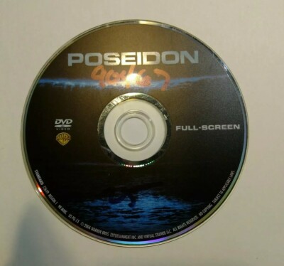 Poseidon (DVD, 2006, Full Frame) DISC ONLY