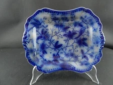 Antique First 800 Tray Porcelain Villeroy & Boch Blue Flow Fasan W & B 649