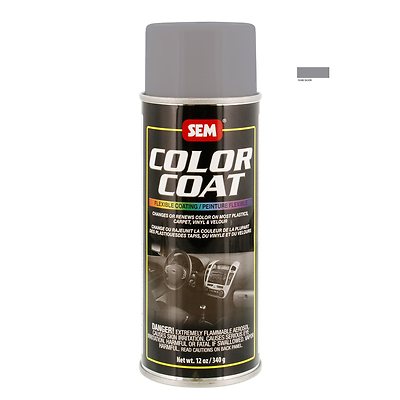 SEM Color Coat System 15083 Silver Aerosol Vinyl Spray Paint 12OZ Can
